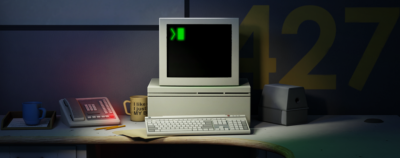 just a nice picture of a computer